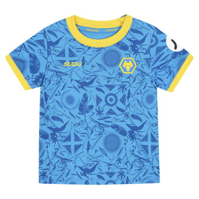 Professional Grade Wolves 2024-2025 Season Fan Gear Football Kit