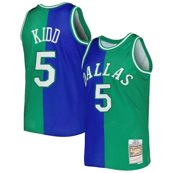 Jason Kidd DAL Swingman Jersey - premium NBA - Blue athletic