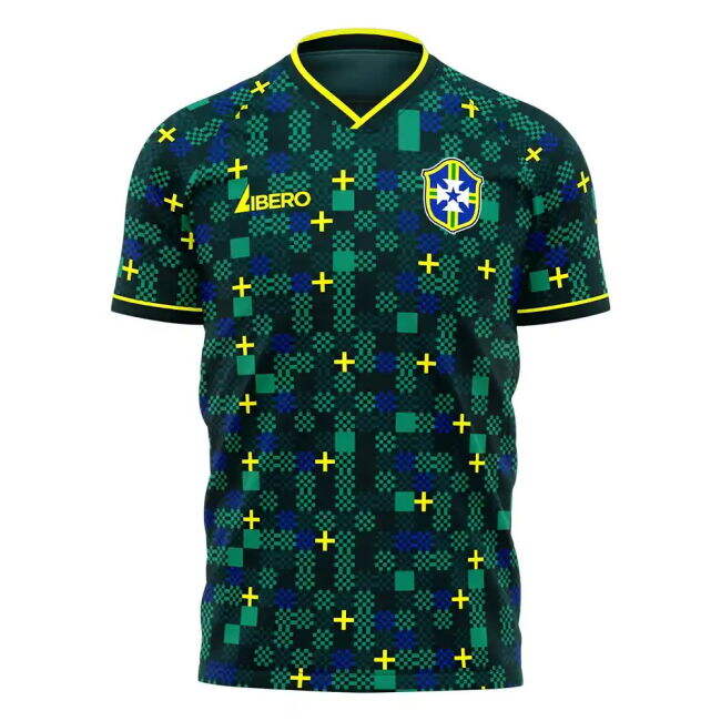 PELE 10 Brazil International Team Unique Item Third Exclusive Kit