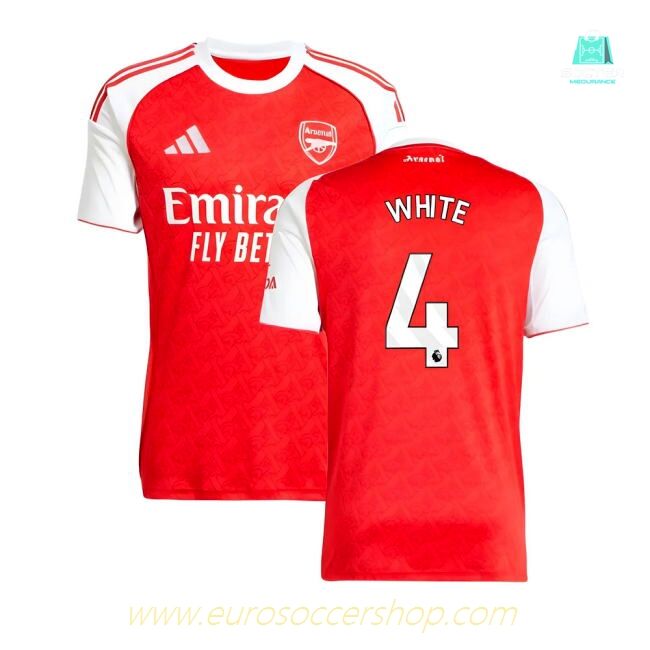 2025-2026 Arsenal Home Shirt (White 4)
