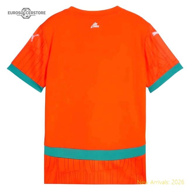 Ivory Coast 20242025 Home Durable Jersey 7years Aeroready