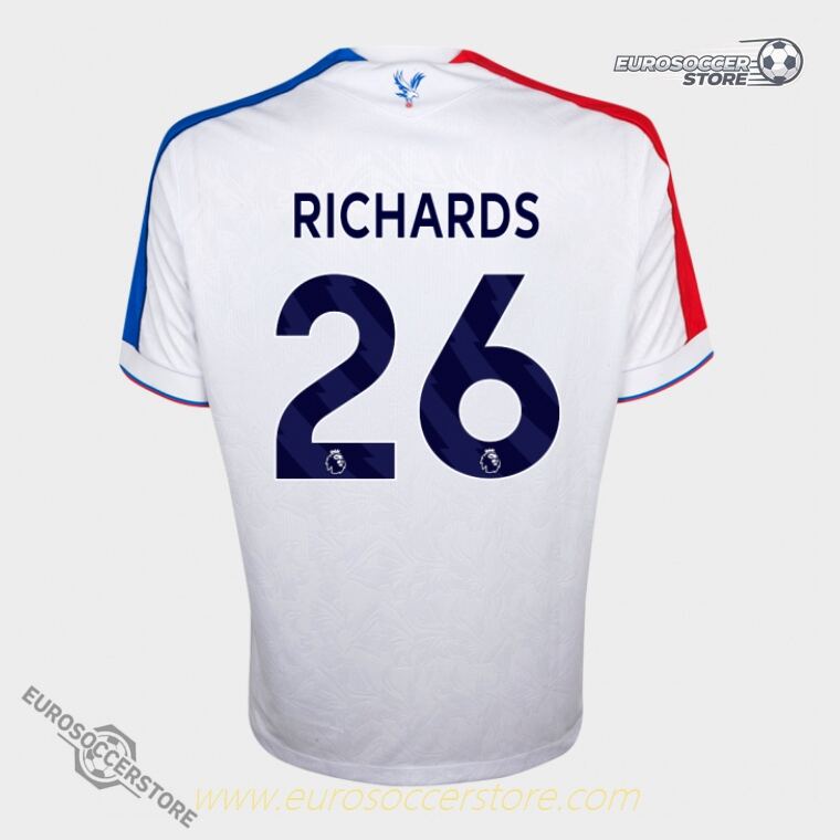 Crystal Palace 25-26 Third Eagle White Jersey RICHARDS 26