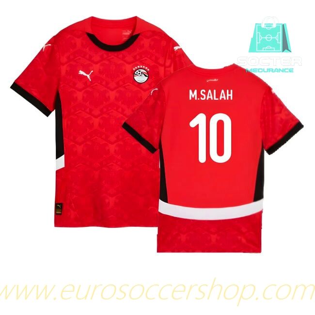 2024/25 Campaign Egypt Home Football Shirt Official Ladies (M.Salah 10)
