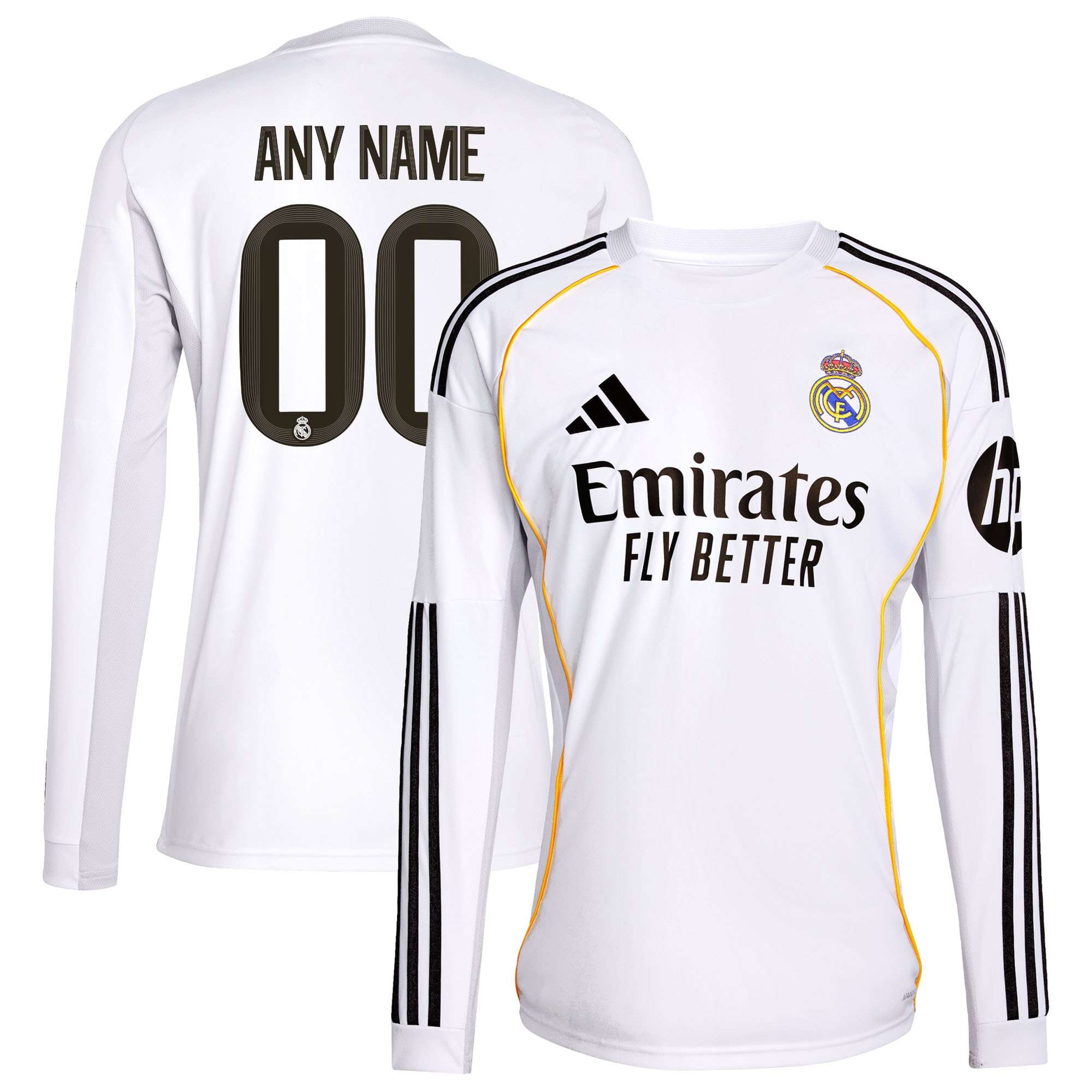 Real Madrid Men's 2025 Premium Quality Replica Jersey - Official