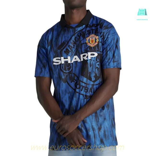 1992-1993 Man Utd Away Retro Shirt (Your Name)