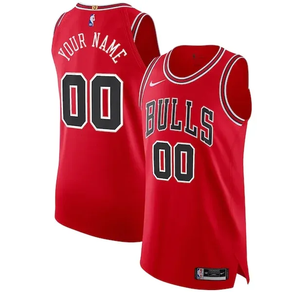 Chicago Bulls CHI Authentic Jersey - premium team-jersey - Red