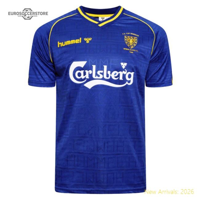 1988 Wimbledon Hummel Retro Home Shirt (your Name) - Competitive Price
