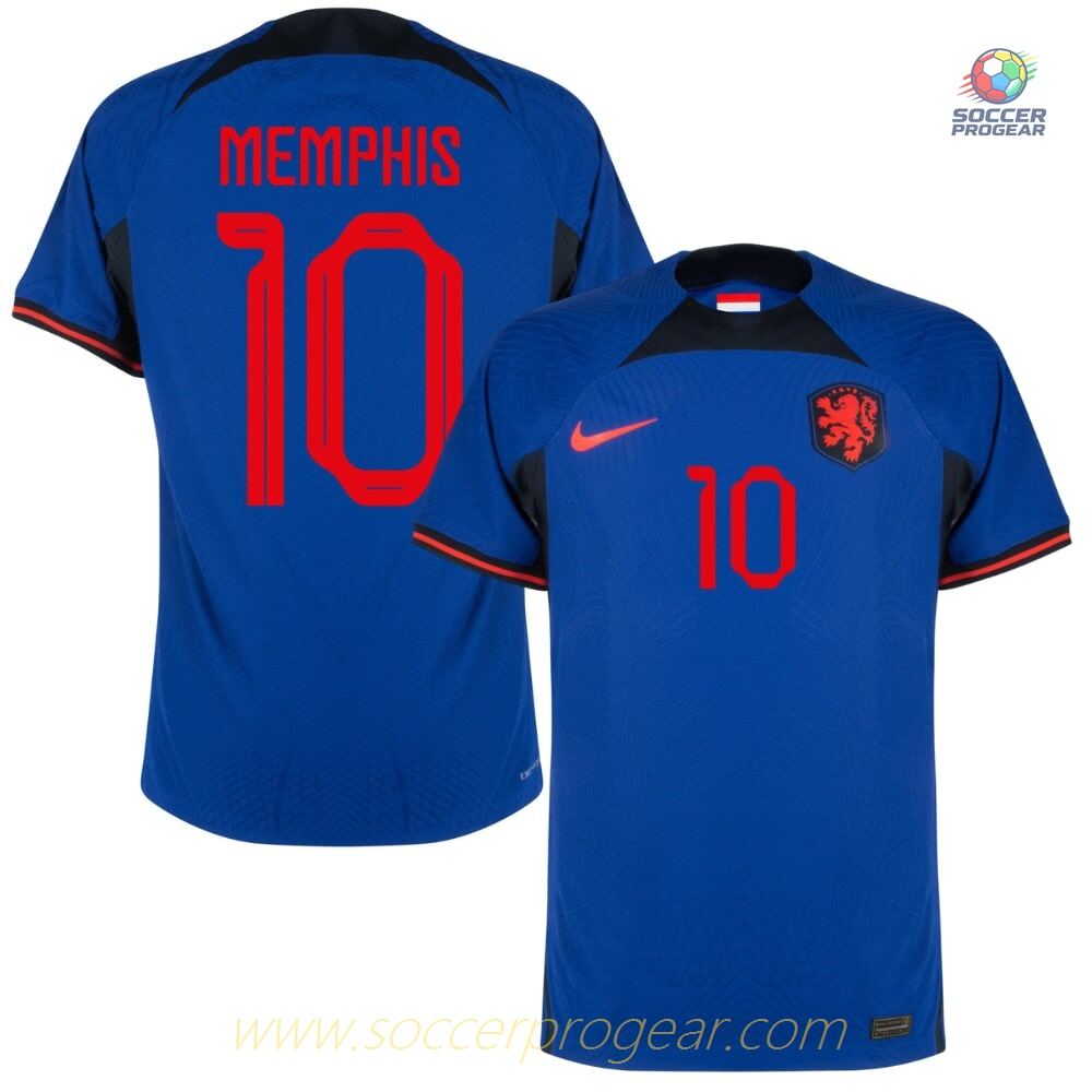 NETHERLANDS AWAY WORLD CUP 2022 MEMPHIS JERSEY