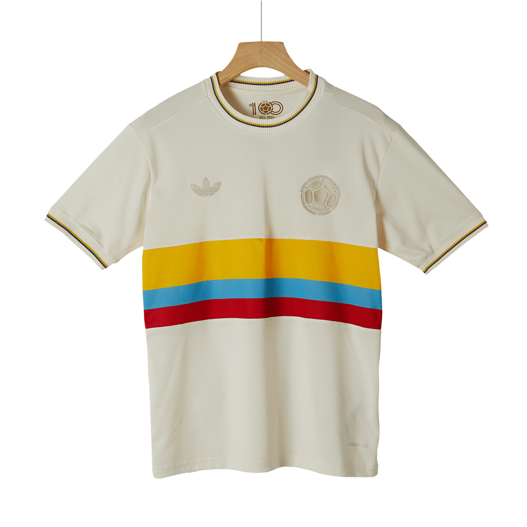 Colombia Soccer Jersey Kit(Jersey+Shorts) 2024 - 100th AnniversaryAuth