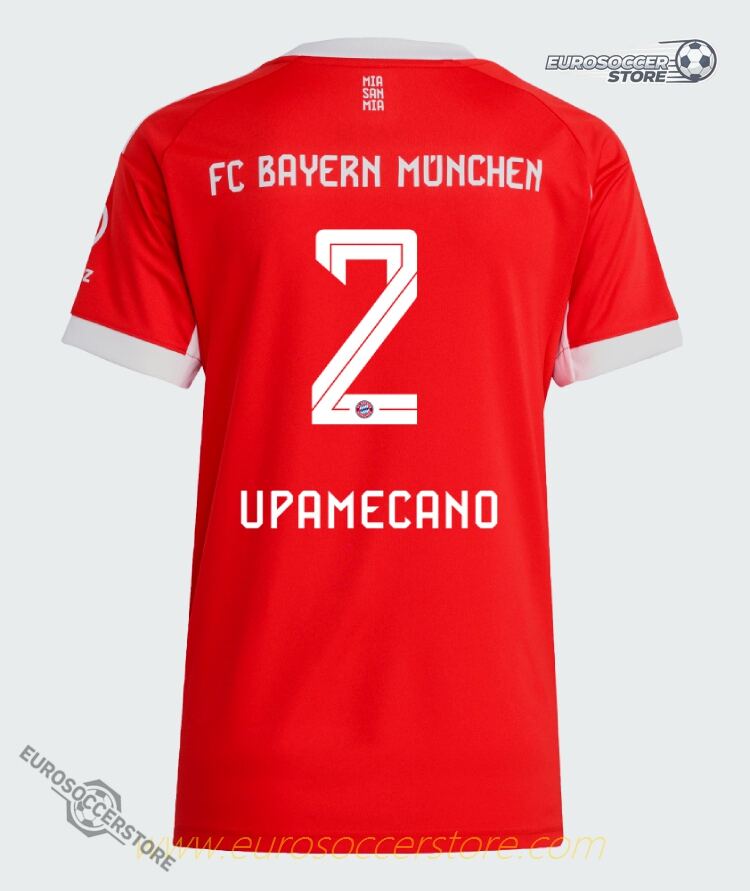 Bayern Munich 25-26 Home Women's Jersey Upamecano 2