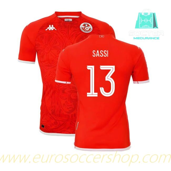 2022-2023 Tunisia Home Shirt (Sassi 13)
