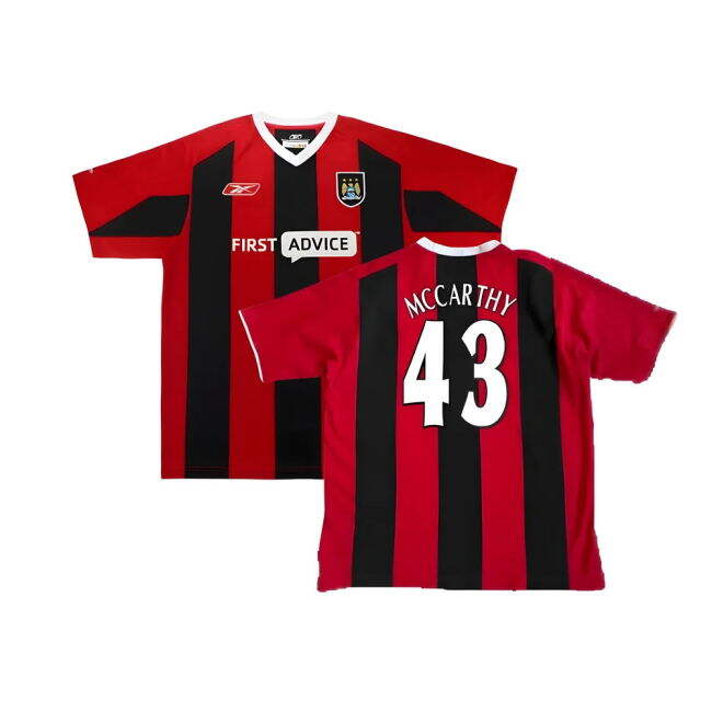 Manchester City 2003-04 Away Shirt ((Very Good) XL) (McCarthy 43) -...