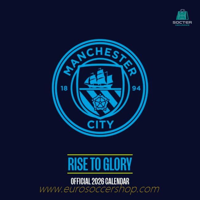 Manchester City FC Calendar & Diary Musical Gift Box 2026