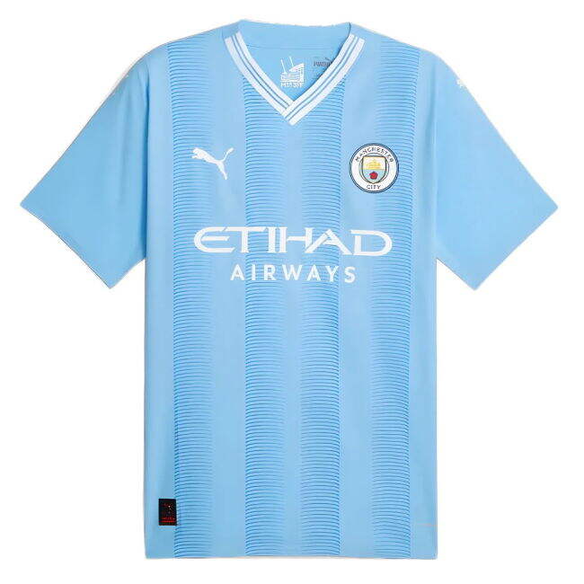Classic Man City Soccer Jerseys Home Jersey 2023-2024