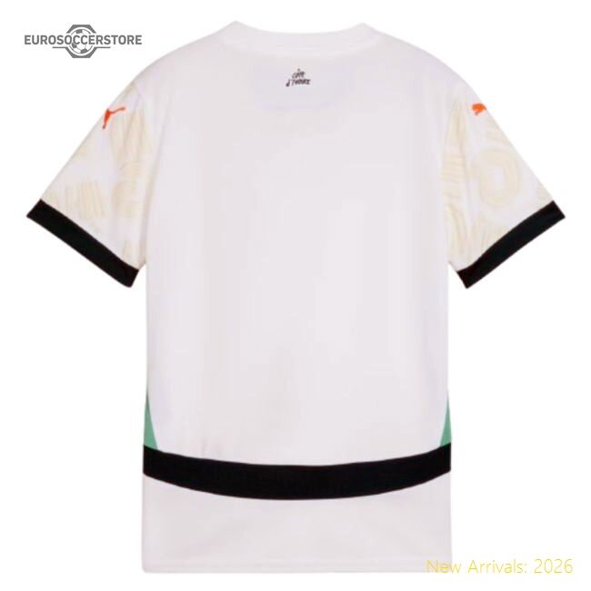 Ivory Coast 20242025 Away Jersey  Official 7years Moisturewicking