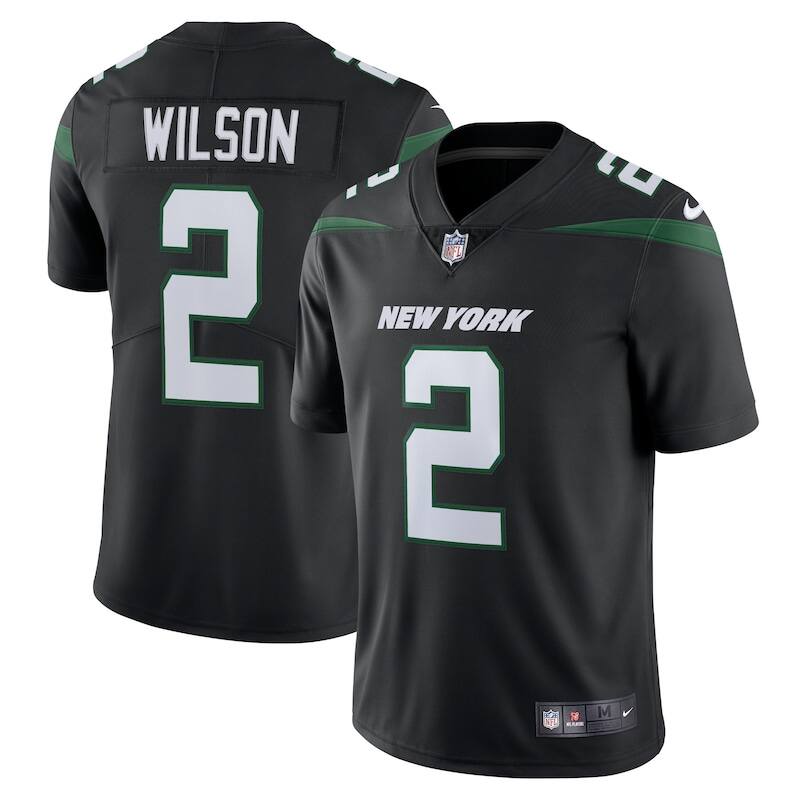 None Zach Wilson NY Jets Durable Authentic Jersey for NFL Fans