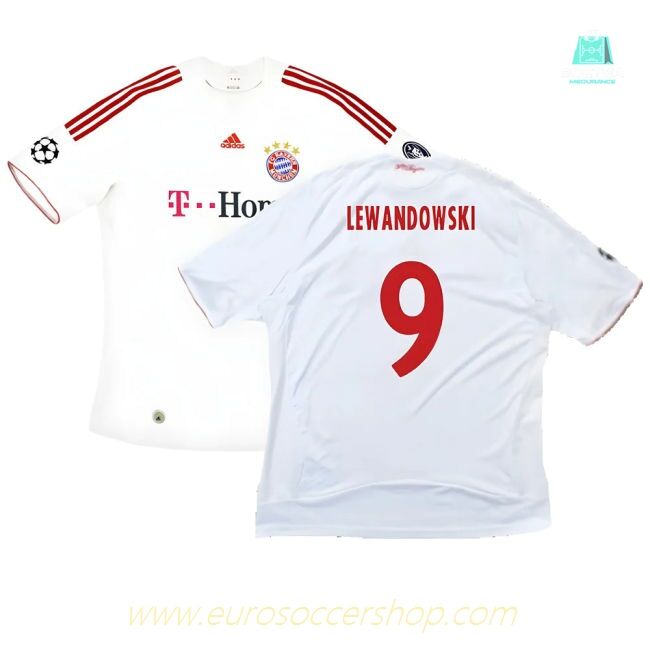 Bayern Munich 2008-09 Third Shirt ((Very Good) XXL) (Lewandowski 9)