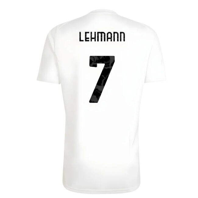 2025-2026 Juventus Training Tee (White) (Lehmann 7)