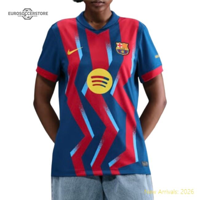 Match-ready Barcelona Home Jersey 2025-2026 Flexible Puma Drycell