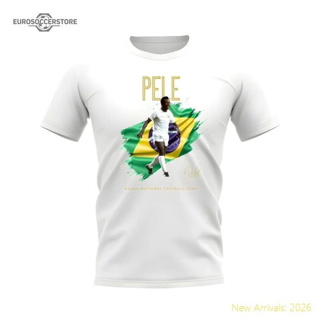 High-performance Football Brazil T-shirt - Polyester Classic