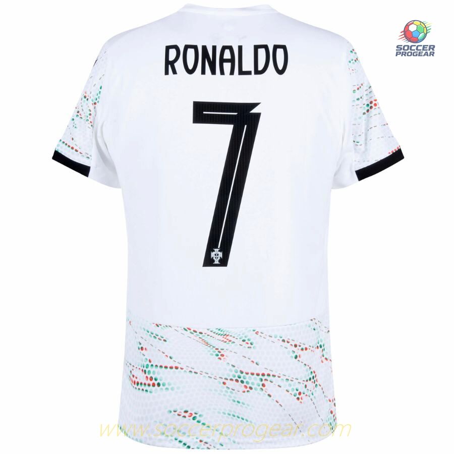 Portugal Away Kids Soccer Uniform Football Jersey 2025 Collection 2026 Ronaldo