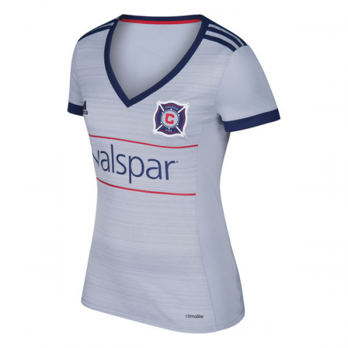 Chicago Fire Away 201718 Women's Soccer Jersey Shirt - Official