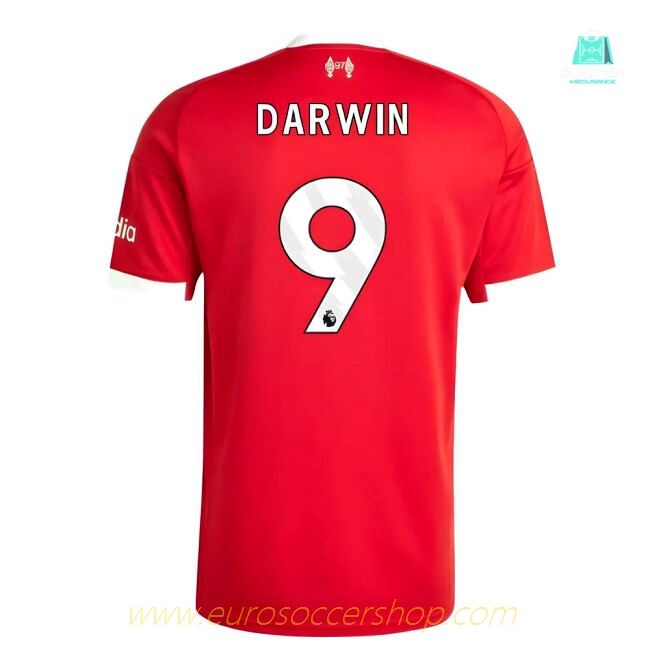 2025-2026 Liverpool Home Shirt (Darwin 9)