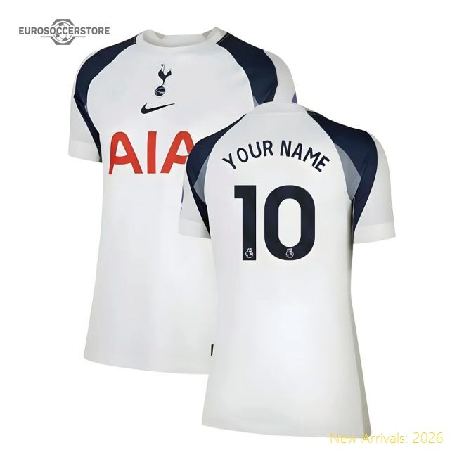 Elite 2025-2026 Thfc Home Shirt (womens) (your Name) - Official Edition