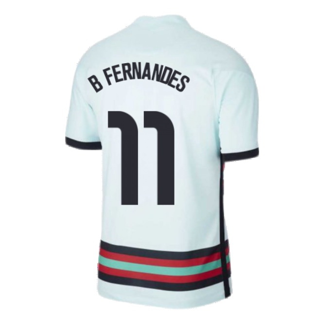 Fernandes 11 Professional Style Portugal Away Pro Shirt 2020-2021