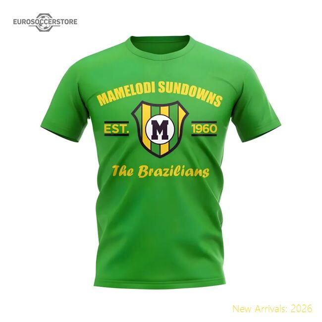 High-Quality Mamelodi Established Football T-Shirt (Green)