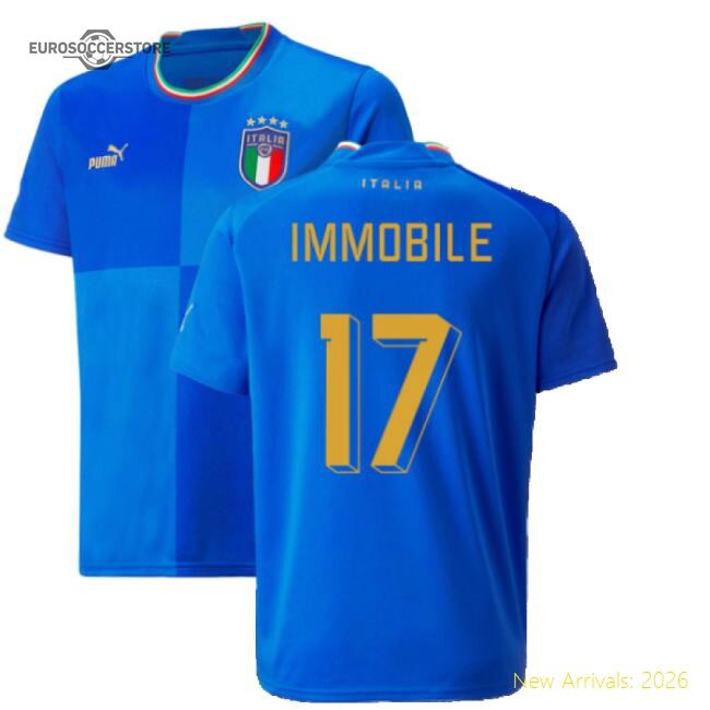 Official European Team 2022-2023 Home Short Sleeve Jersey