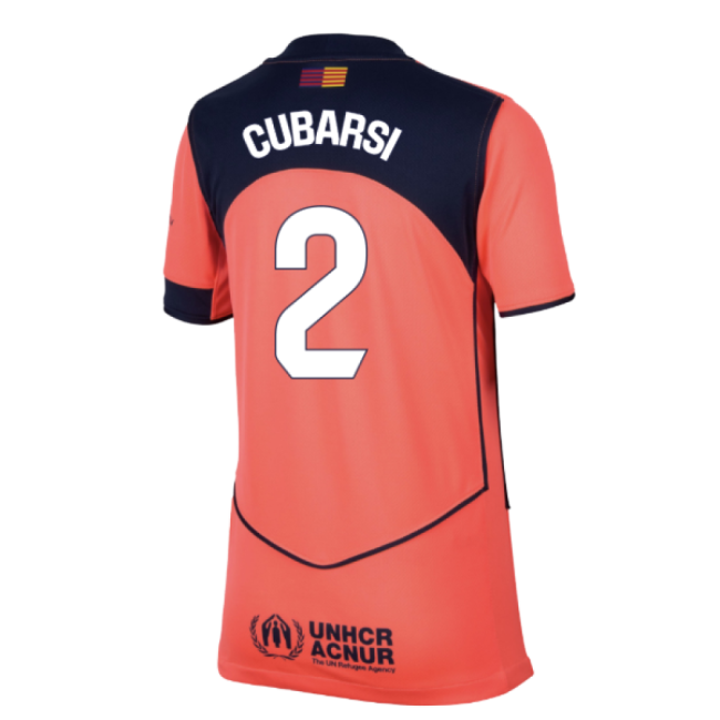 Kids Cubarsi 2 Updated Durable Barcelona Third Match Shirt