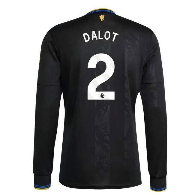2025-2026 Man Utd Long Sleeve Third Shirt (Dalot 2) - fan gear