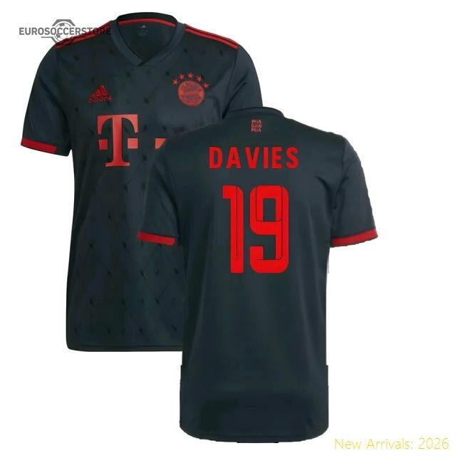 2022-2023 Bayern Munich Third Jersey (davies 19) - Supporter Edition
