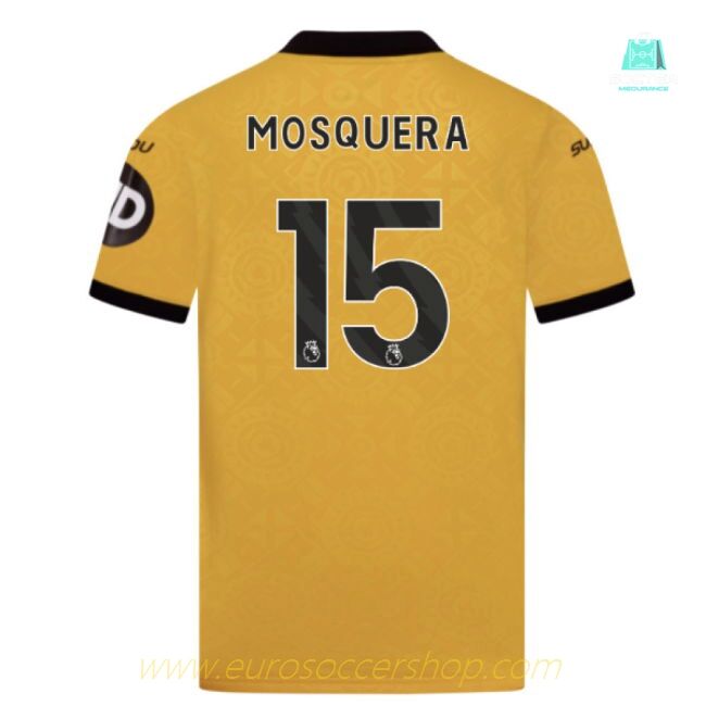 2025-2026 Wolves Home Shirt (Kids) (Mosquera 15)