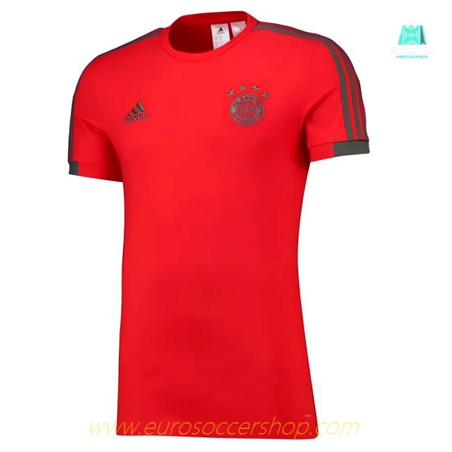 2018-2019 Bayern Munich Adidas Training Tee (Red)