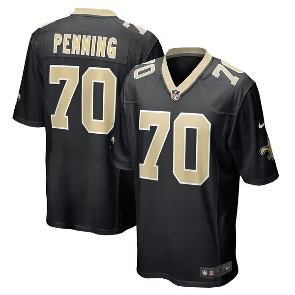 New Orleans Saints Game Football Jersey - Black S | player jersey