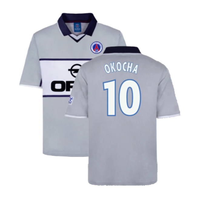 PSG Official 2025-2026 Away Shirt (Okocha 10) | High Quality