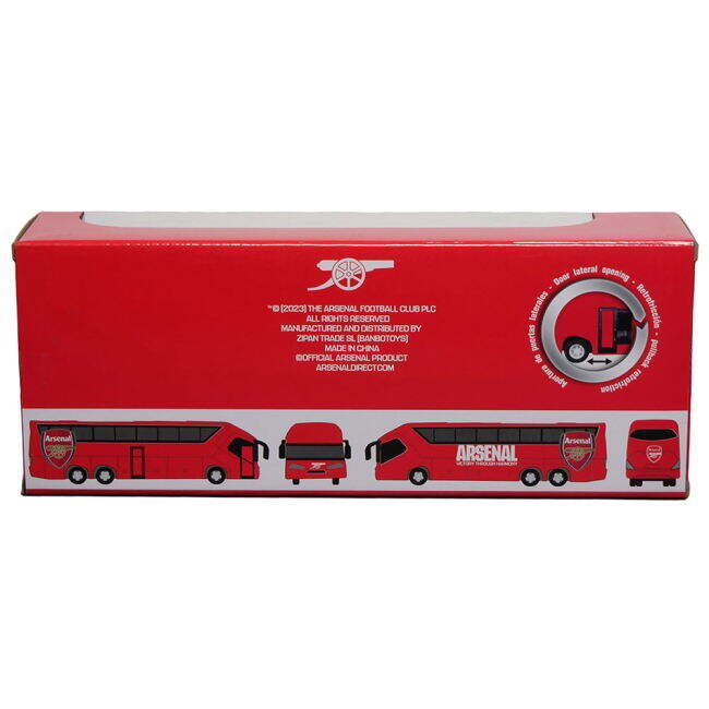 replica Arsenal FC Diecast Team Bus