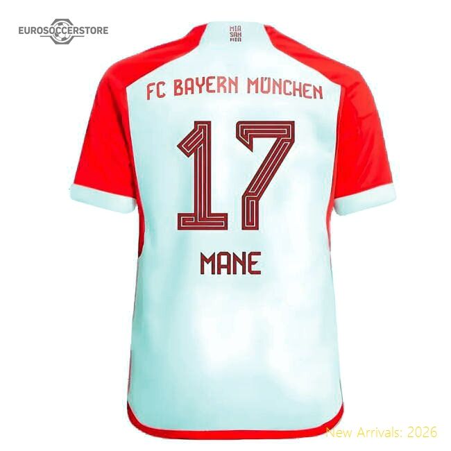 Trending 2023-2024 Bayern Munich Home Shirt (Kids) (Mane 17)