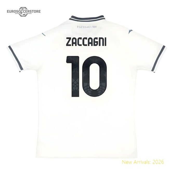 Outstanding 2025-2026 Eagles Away Shirt (zaccagni 10) - Fan Collection