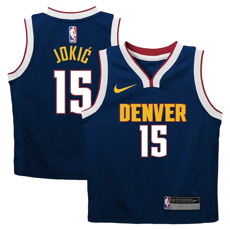 Nikola Jokic DEN Swingman Jersey - high-quality NBA - Navy casual