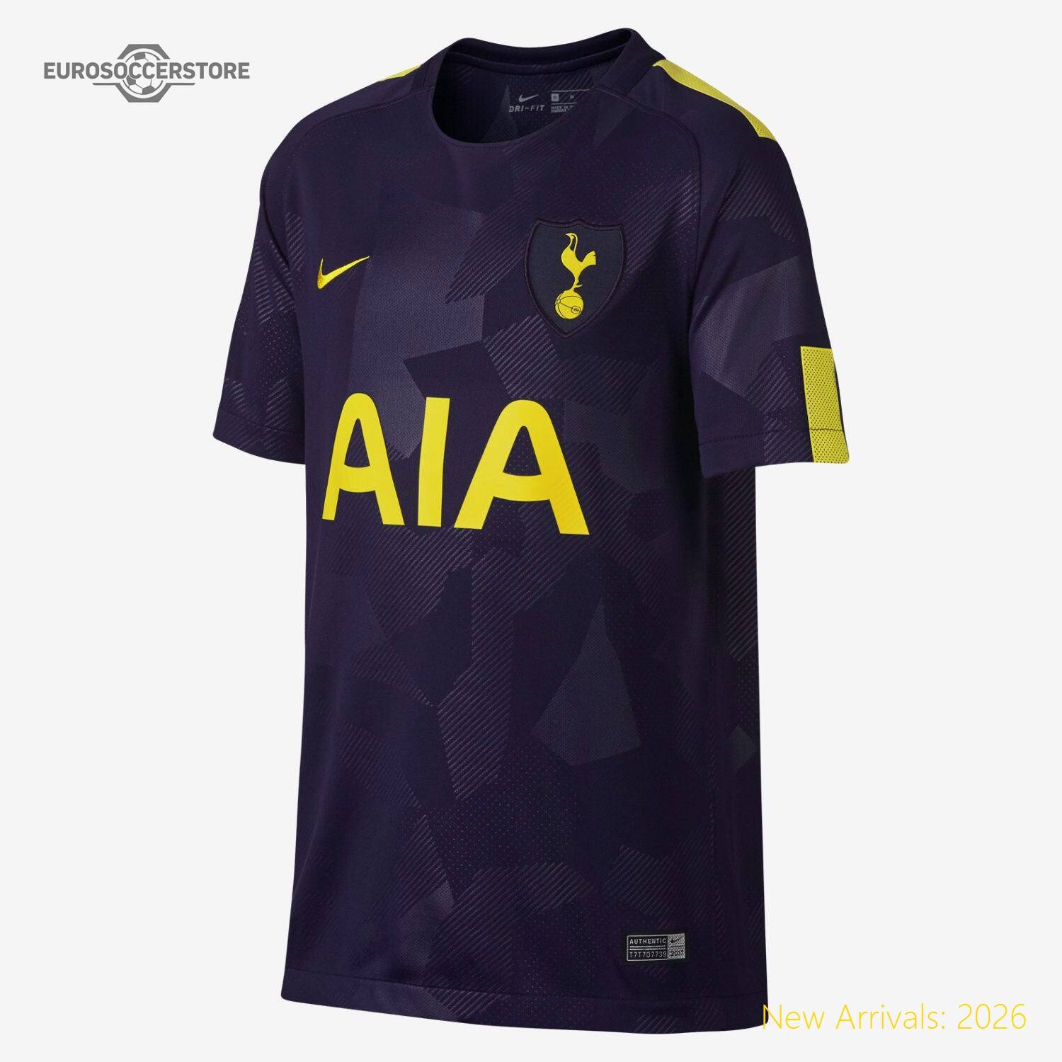 Stylish Kids Tot Tottenham Third Third Official Jersey 2017