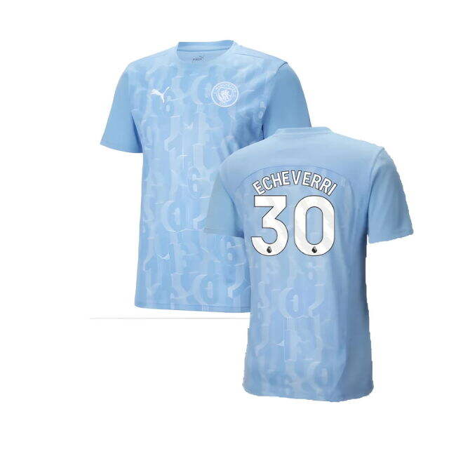 Match Worn Style Man City Top Level Home Elite Kit