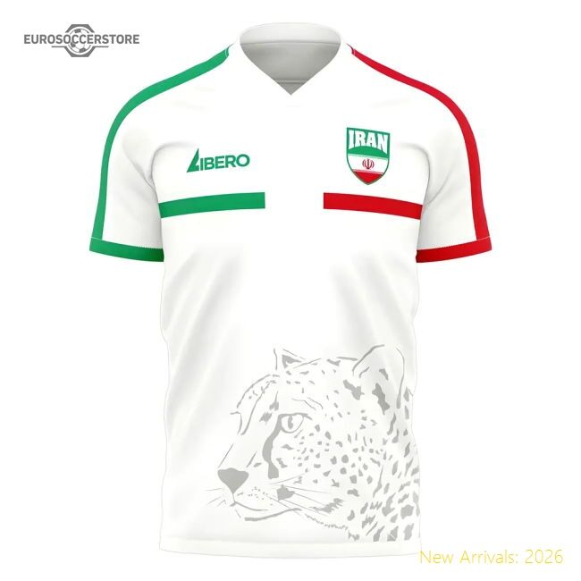 Iran Concept 20252026 Home Top Kit Athletic Modern Athletic