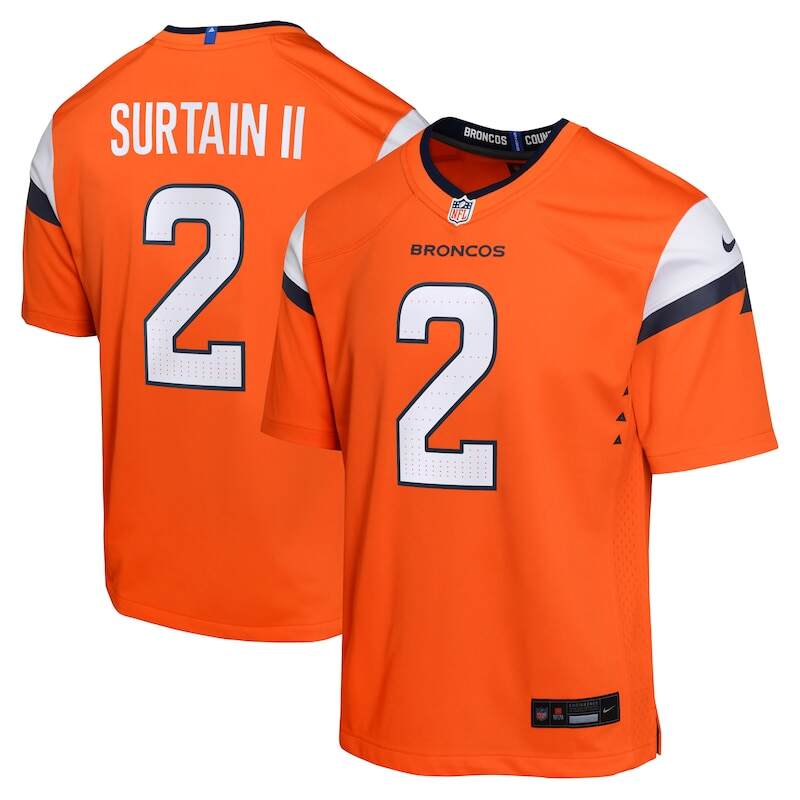 None Patrick Surtain II Denver Broncos Championship Contender Colle...