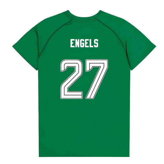Fan Gear Green And White Hoops Engels #27 High Performance 2025-202...