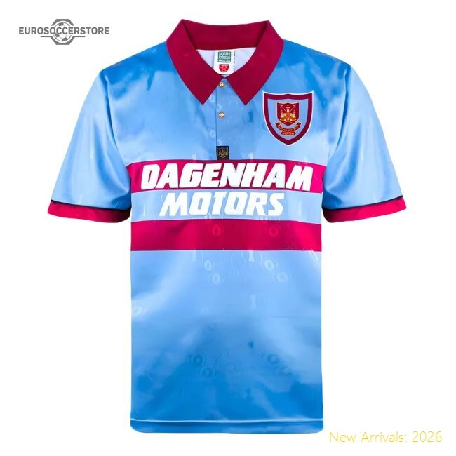 First-class 1995-1997 West Ham Pony Reissue Centenary Away Shirt