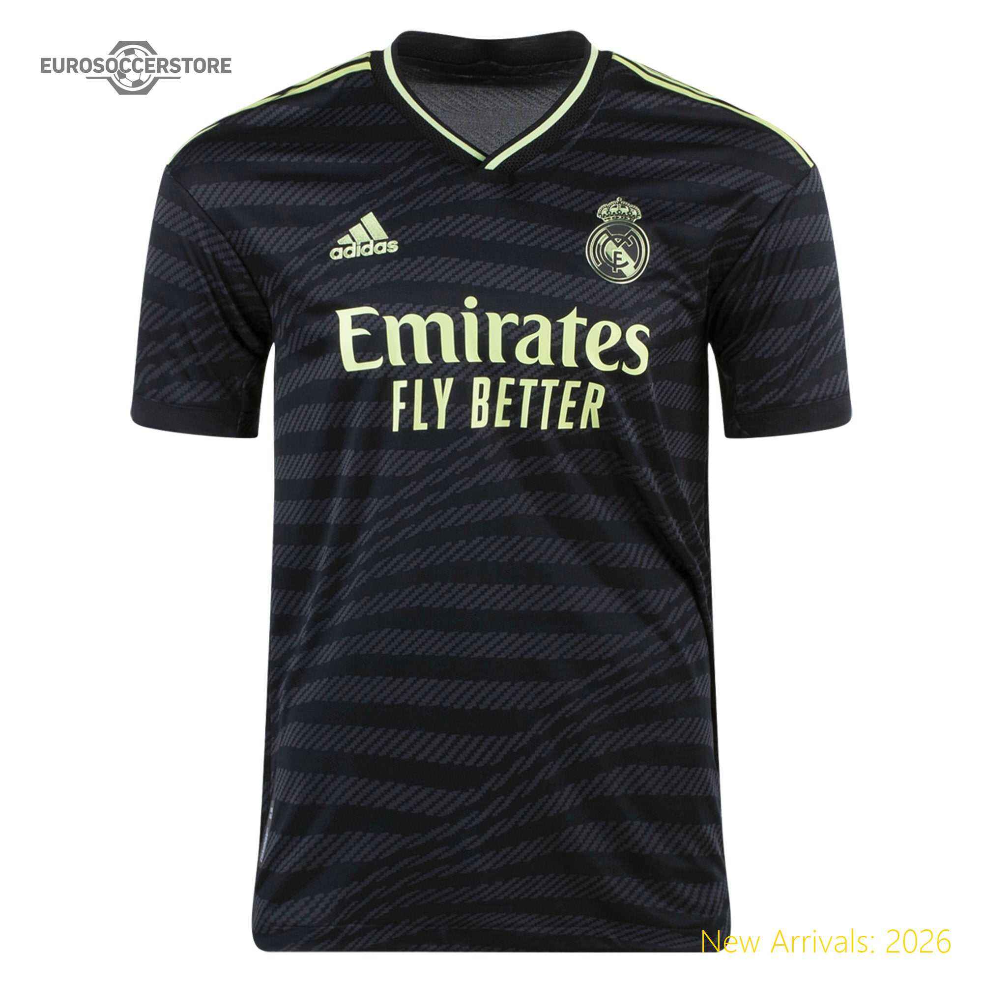 League Approved Eye-catching Men Rma Team Third Top-grade Jersey 2023