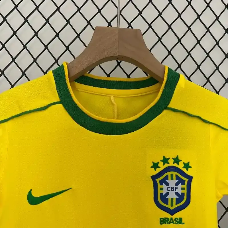 1998 Kids Brazil Jersey retro kit